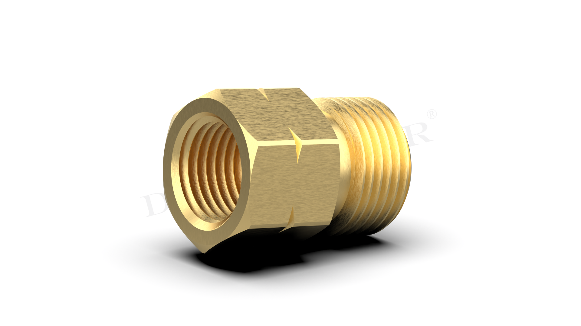 DREHMEISTER connector IG G1/4LH x G3/8LH-KN