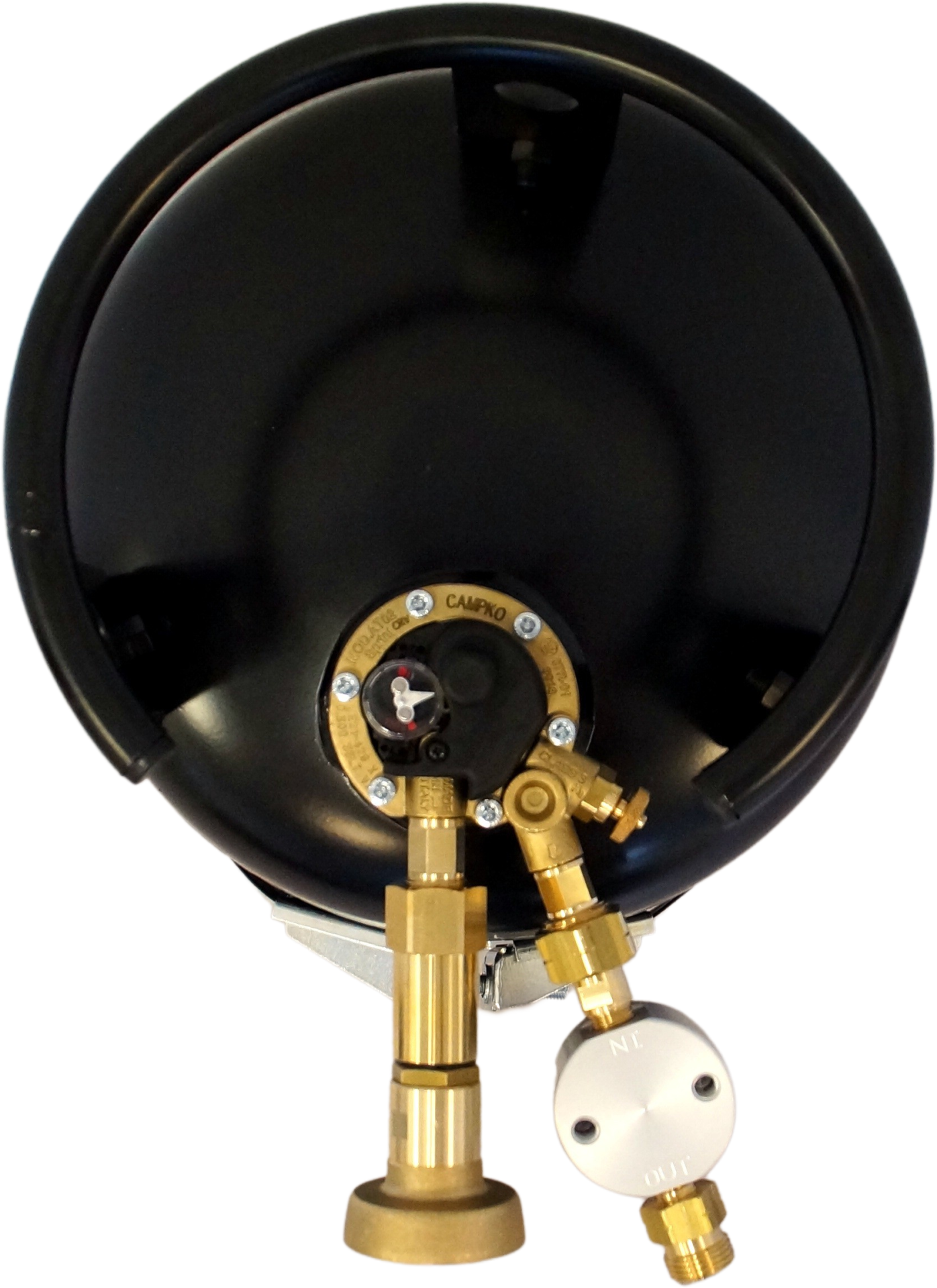 CAMPKO Gastankflasche 30 Liter mit 80% Multiventil (DE)