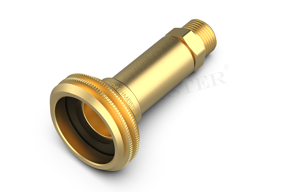 DREHMEISTER ACME Adaptador GPL con rosca NPT de 3/8 - válvula de llenado tanque de 4 orificios