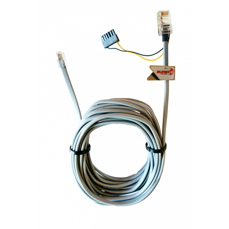 Super B Touch Display battery Monitor for Epsilon Lithium battery 90Ah, 5 meters