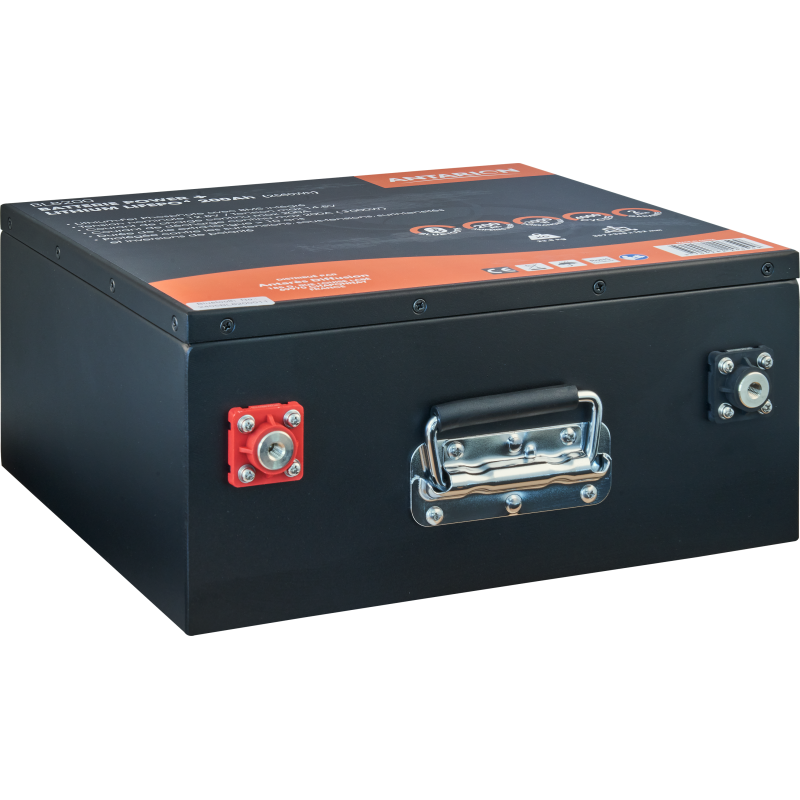 Antarion Batterie lithium 210 Ah POWER + Bluetooth, SLIM