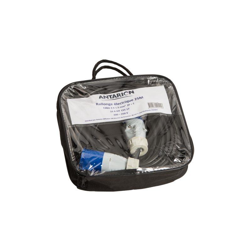 Cable alargador P17 CEE, 15 metros