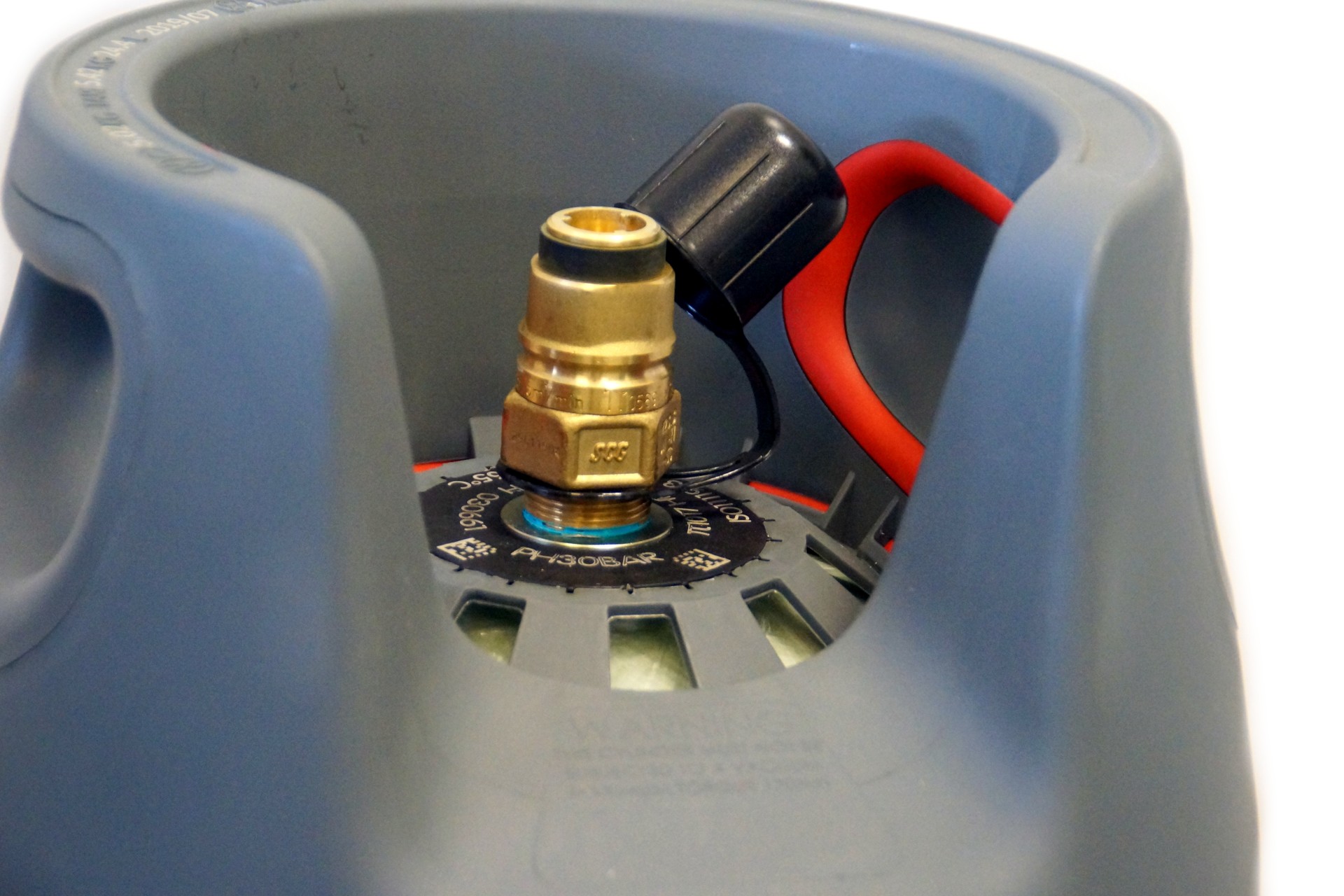 CAMPKO composite gas cylinder 26.2 litres G.56 (with clip-on valve)