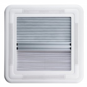 Antarion Dachfenster (2-fach Verglasung) 40 x 40 cm, weiß für Wohnmobile, Wohnwagen