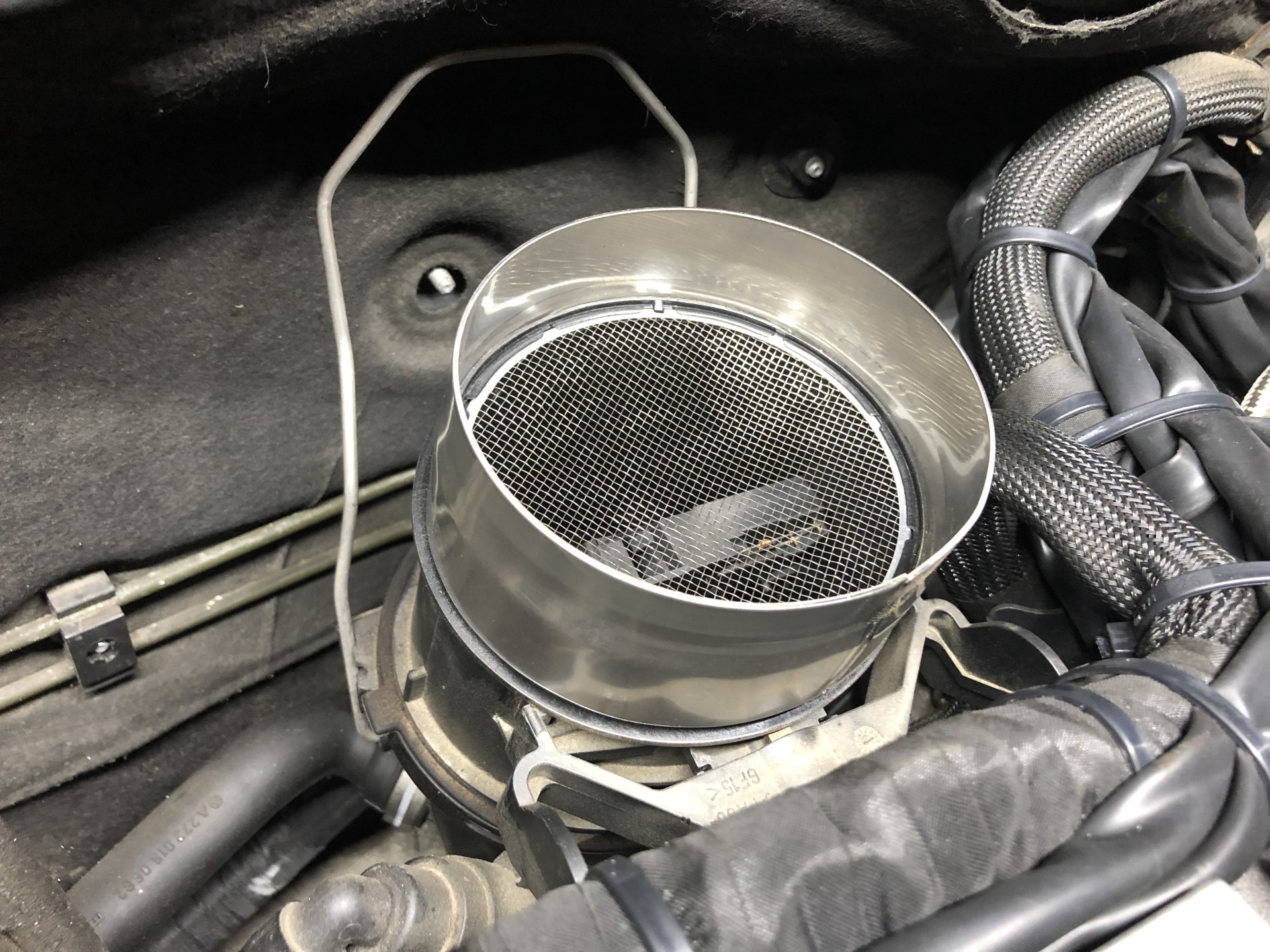 Bague entretoise pour filtre à air MB M272+273 (ovales), bague seulement