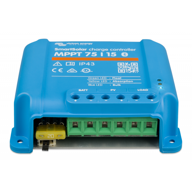 Victron Energy SmartSolar MPPT 75/15 charge controller + Bluetooth