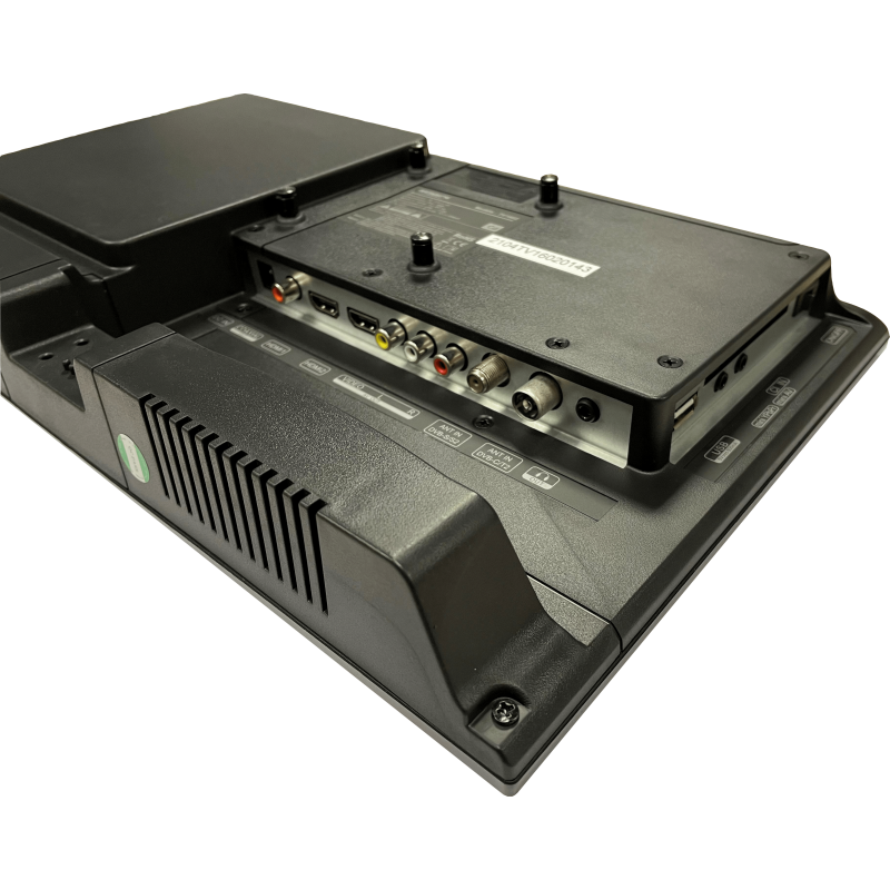 Antarion TV Fernseher 16 Zoll DVBT-2 12 / 24 / 220 V