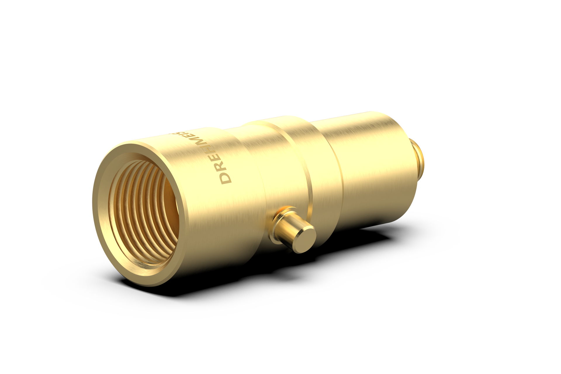 DREHMEISTER adattatore serbatoio Bajonett 10 mm, ottone