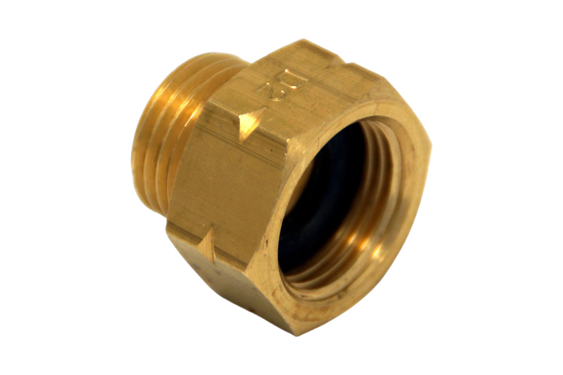 DREHMEISTER gas filling connector D2 (KLFxIG W21,8x1/14 LH)