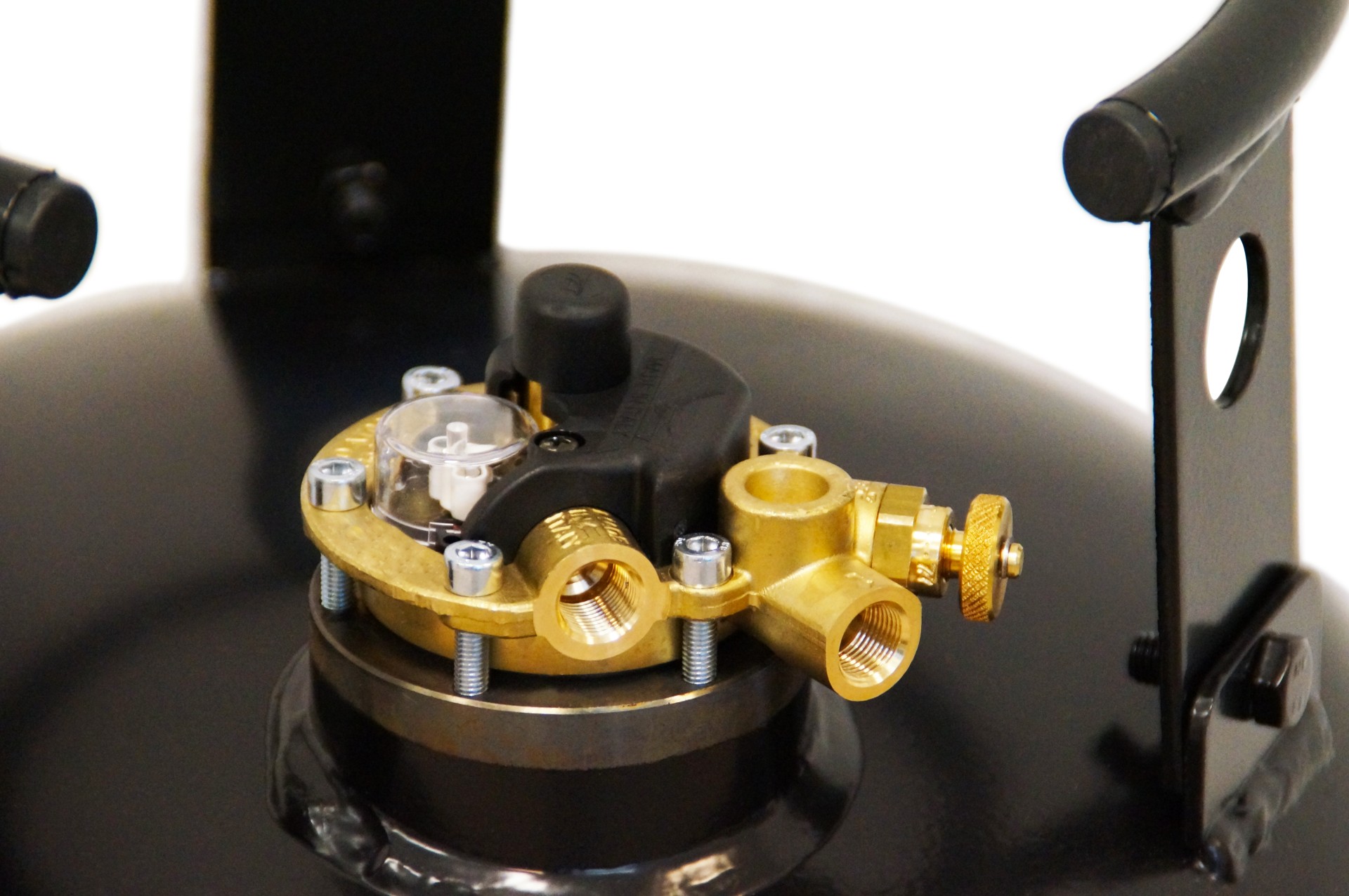 CAMPKO refillable gas bottle 30 litres with 80% multivalve (M12x1)