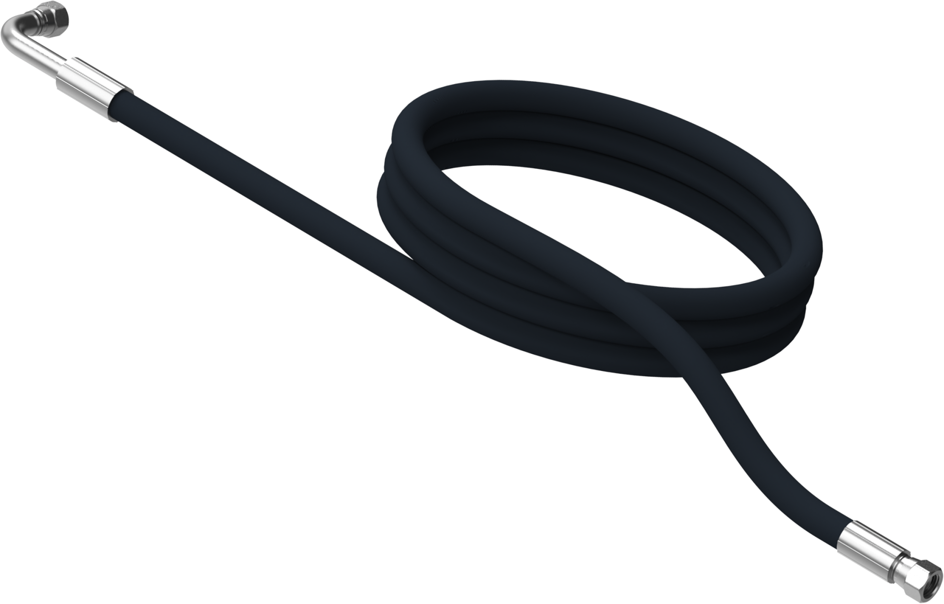 CAMPKO Manguera de llenado 67R-01 Class 1 - 1,00m 90° angulada