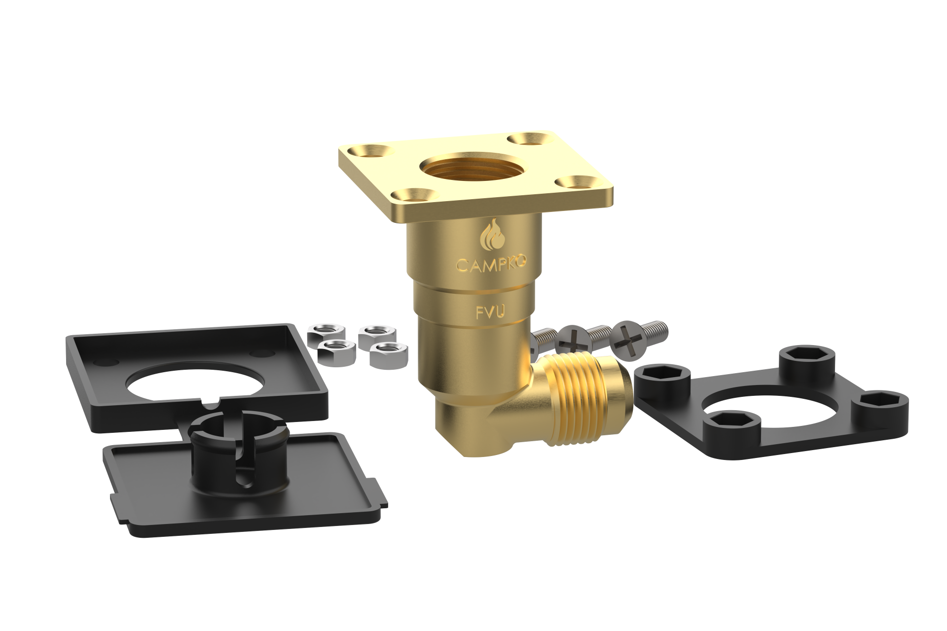 CAMPKO LPG Tankstutzen HK flach