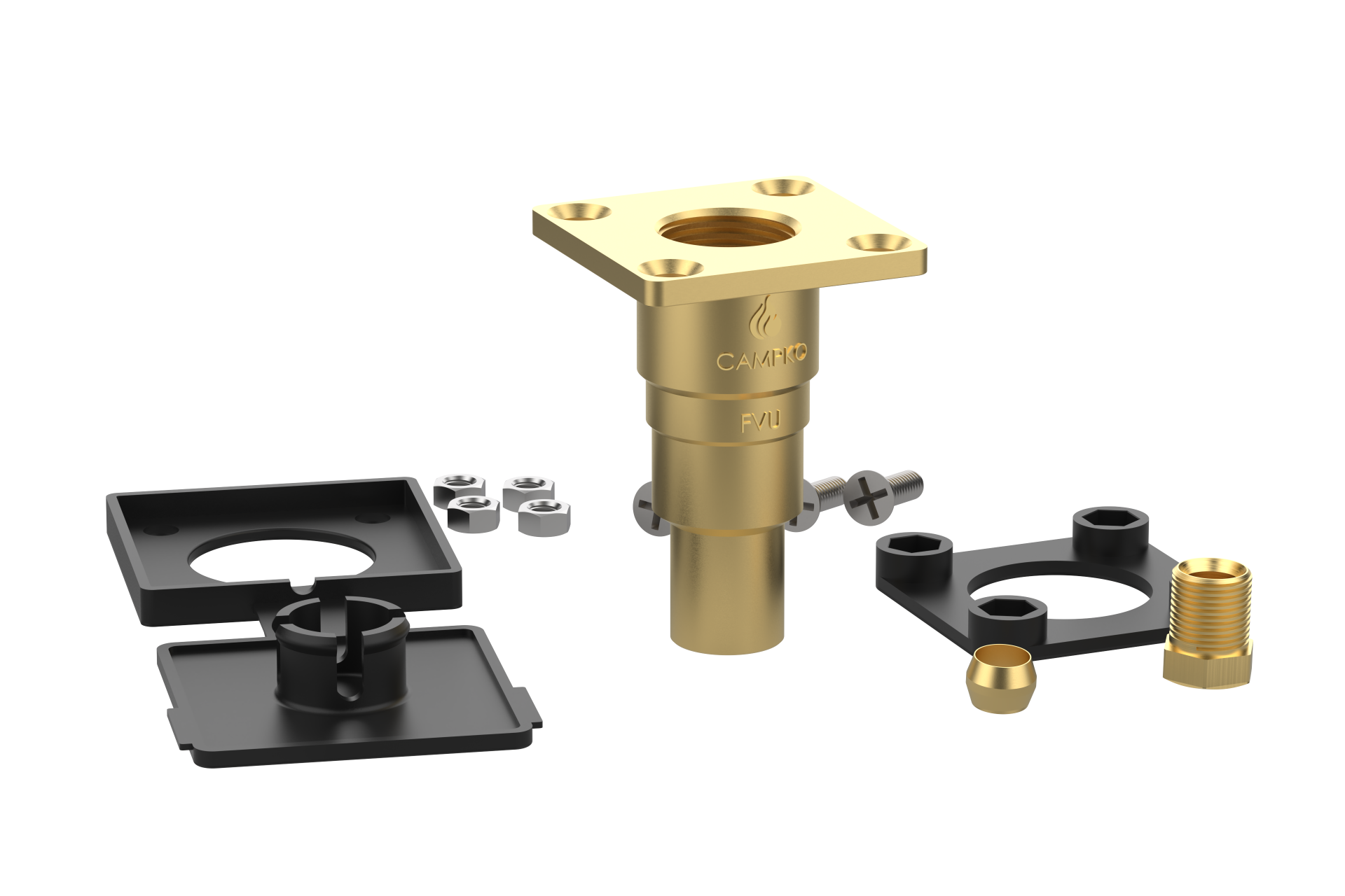 CAMPKO LPG Tankstutzen HK flach