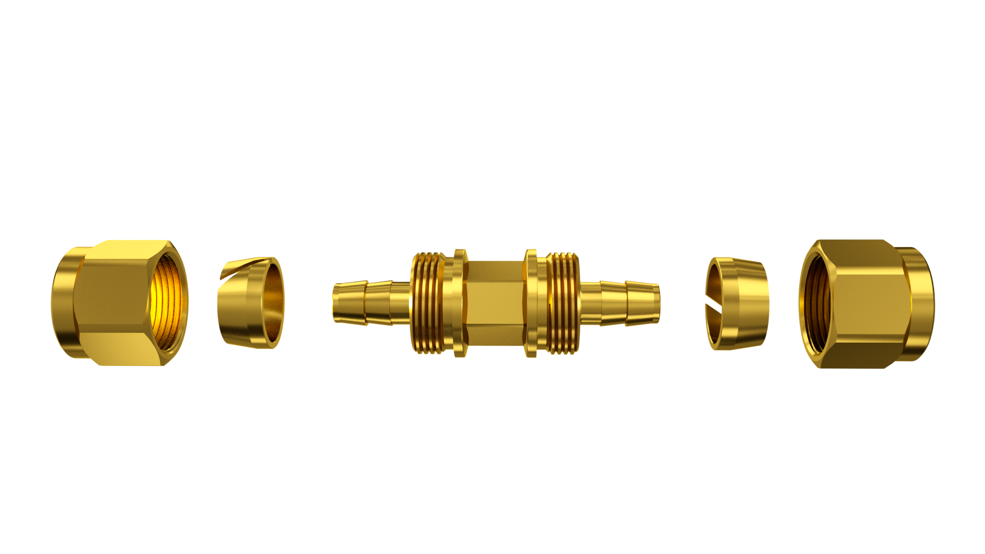 DREHMEISTER connection adapter for LPG poly pipe Ø 8mm