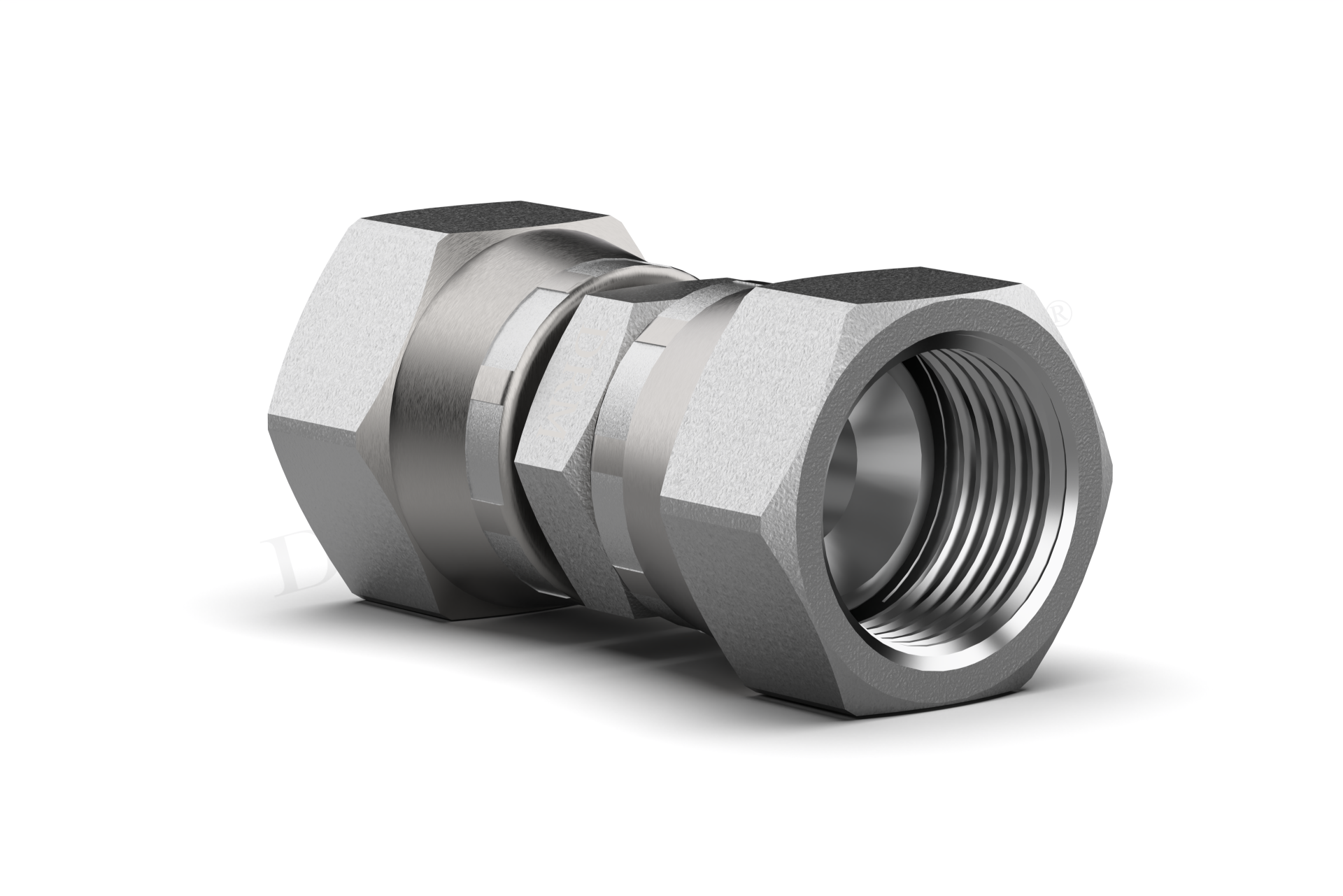 DREHMEISTER Verbindungsstück 2 x 3/4 UNF Innengewinde