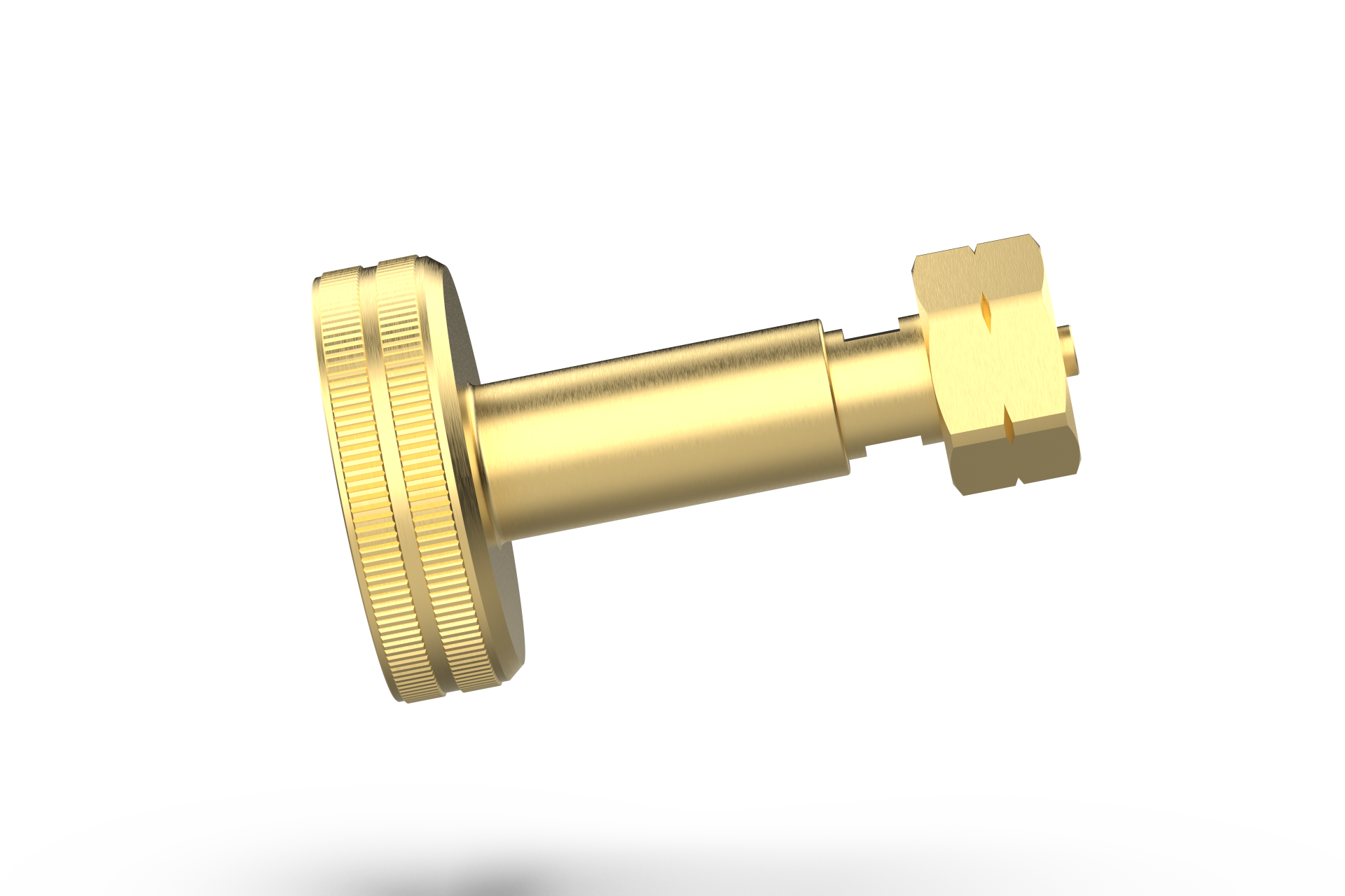 DREHMEISTER DISH Gasflaschen Adapter Campinggas Adapter W21,8x1/14 LH (G.12) - 89,8mm