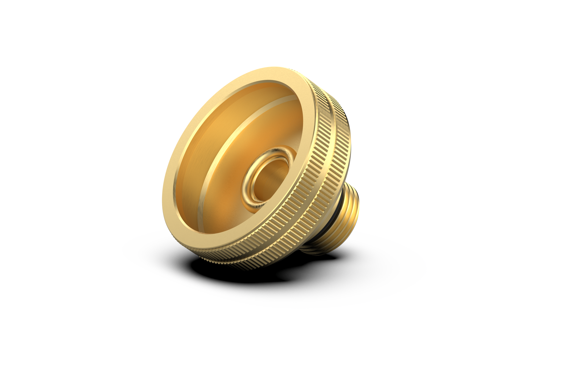 DREHMEISTER adattatore serbatoio DISH Ø22 mm (W21,8), ottone