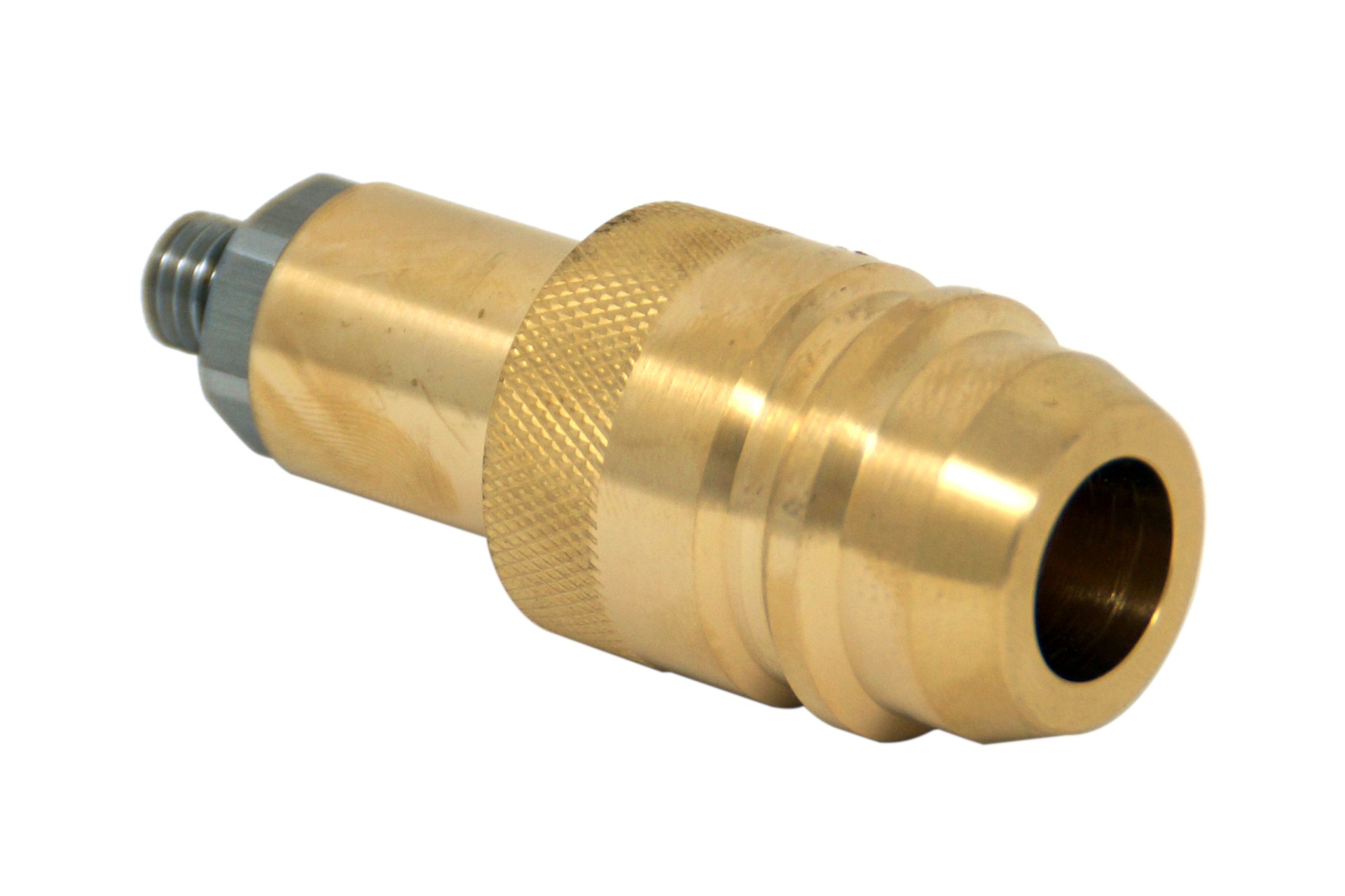 DREHMEISTER Euronozzle LPG adapter M10 with stainless steel connection, L=79,5mm