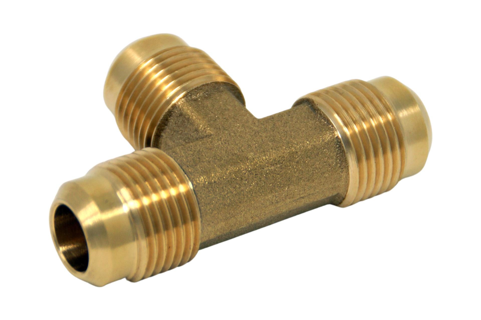 DREHMEISTER Pièce en T pour tuyau de remplissage 3 x filetage extérieur 3/4-16UNF-2A