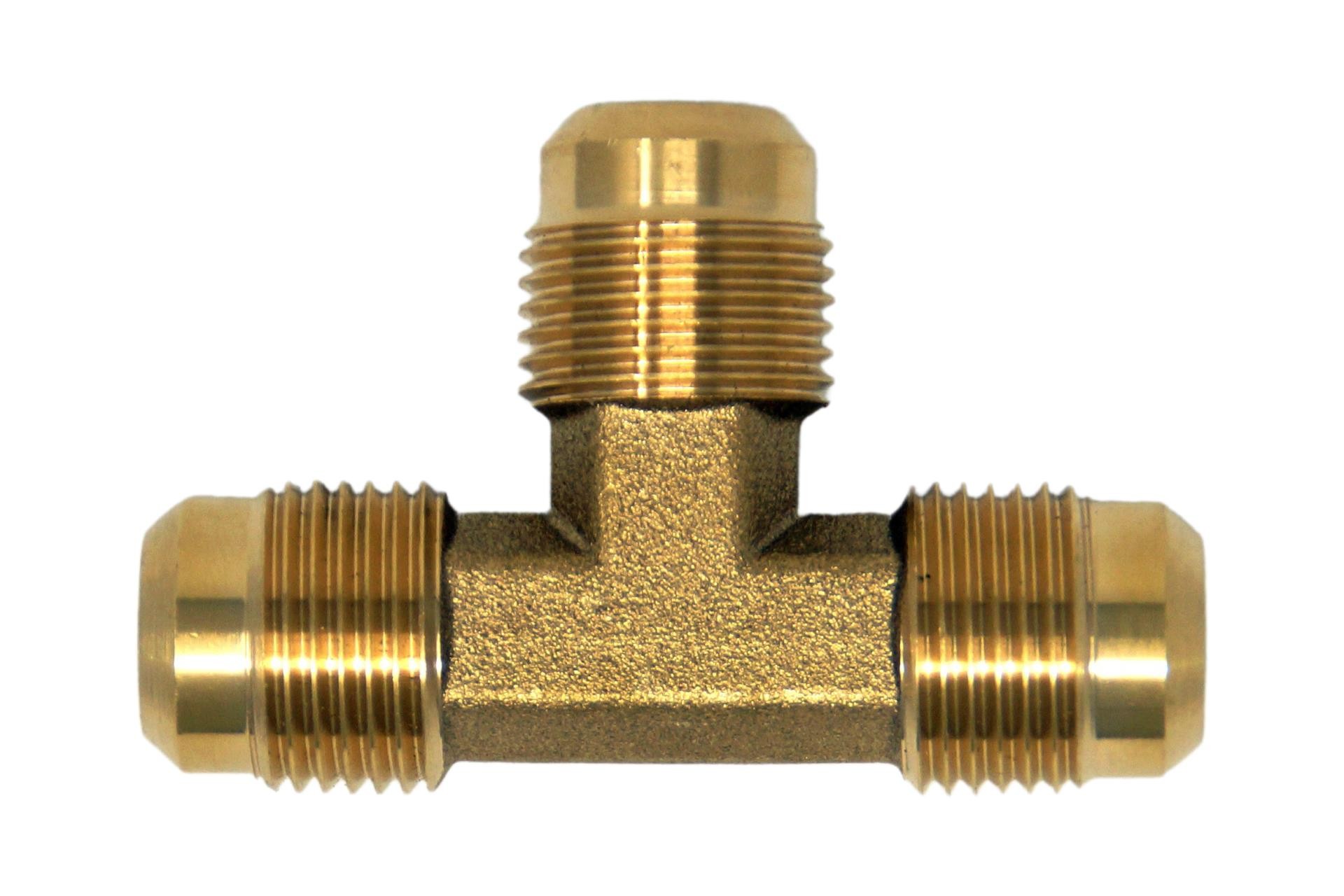 DREHMEISTER Pièce en T pour tuyau de remplissage 3 x filetage extérieur 3/4-16UNF-2A