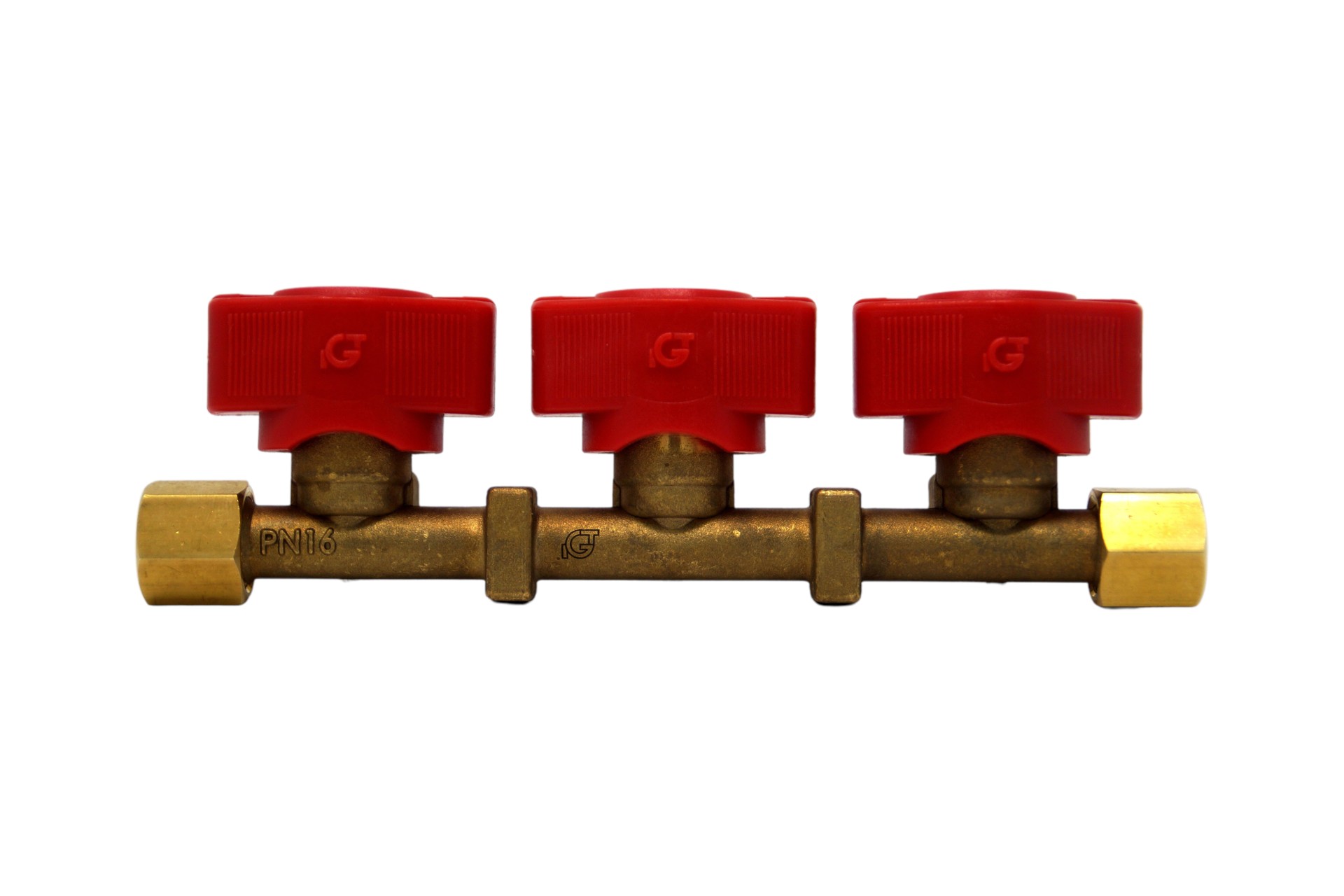 Threeway-valve LPG (propane/ butane) 8 mm outlet 8 mm