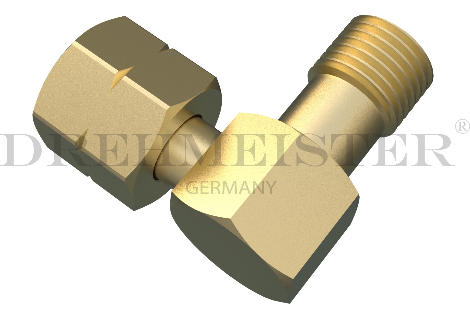 DREHMEISTER angle de connexion 1/4 gazinière -> tuyau de gaz