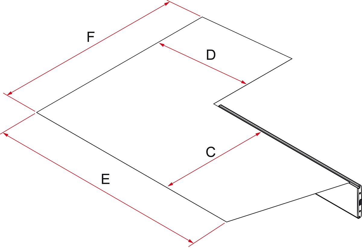 FIAMMA COMPASS tendalino Camper Van - alloggio argento, Colore del panno Light Grey