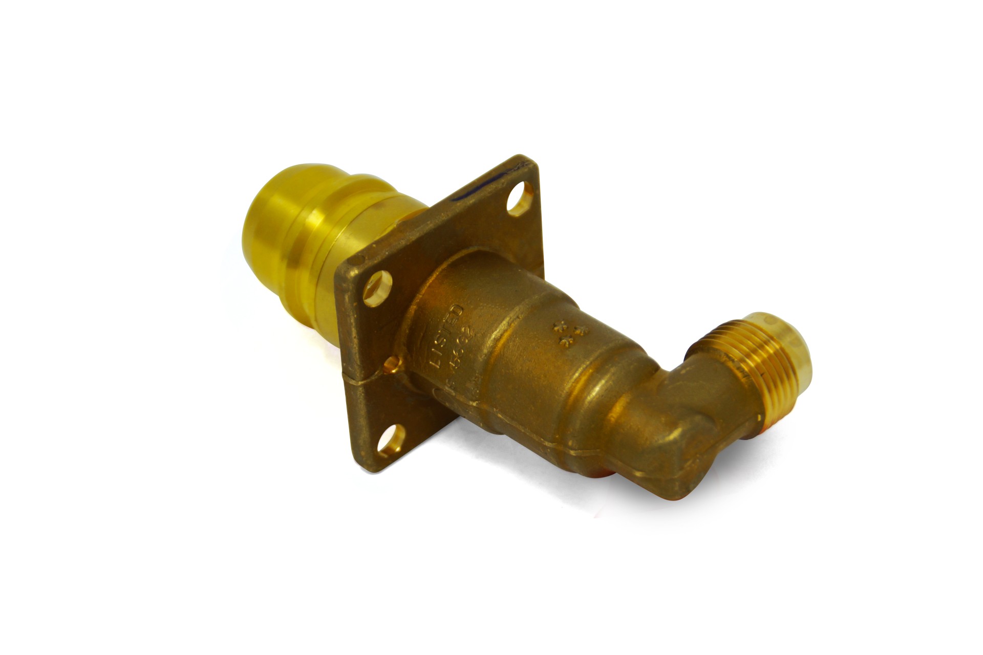 Filling point Euronozzle (external housing) 90° for filling hose connection