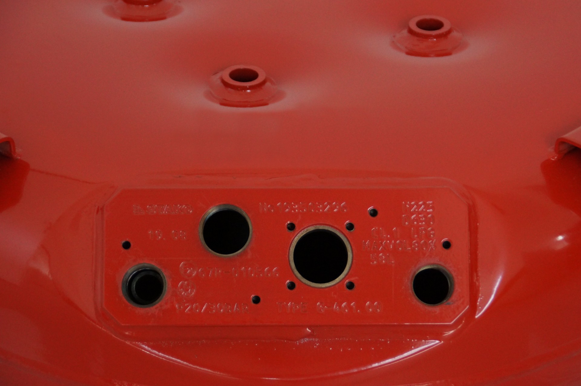 Gastank Wohnmobil, Brenngastank 63 Liter, 650x230mm