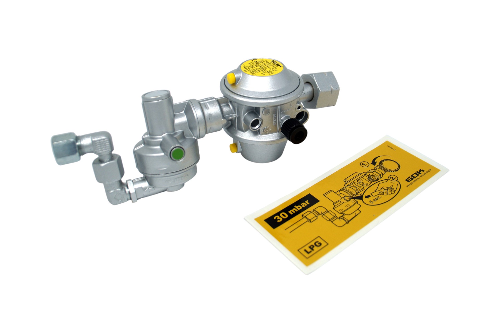 GOK Caramatic DriveOne CS 30 mbar 1.5 kg/h - 105° position