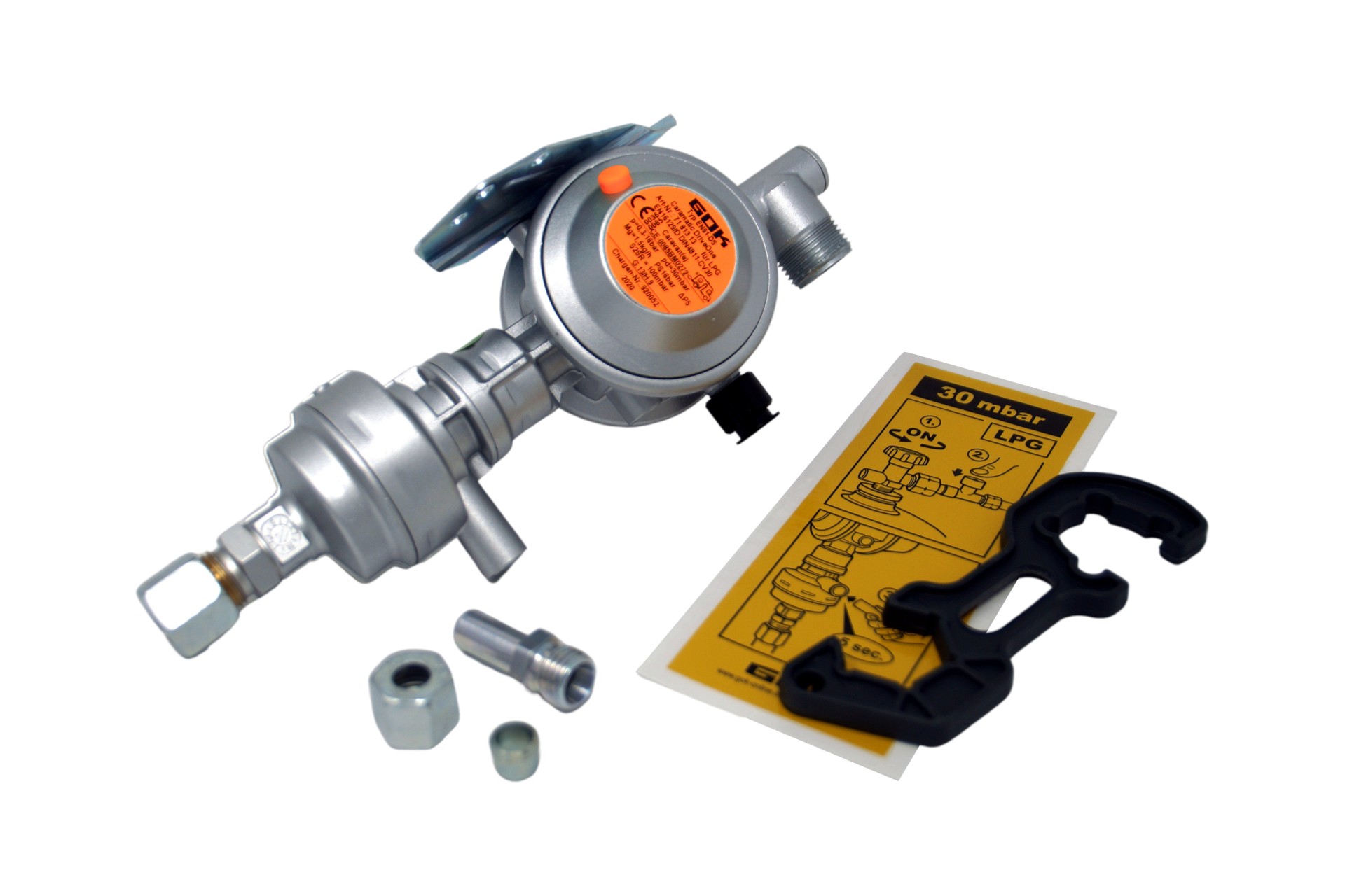 GOK Caramatic DriveOne CS 50 mbar 1.5 kg/h - vertical position