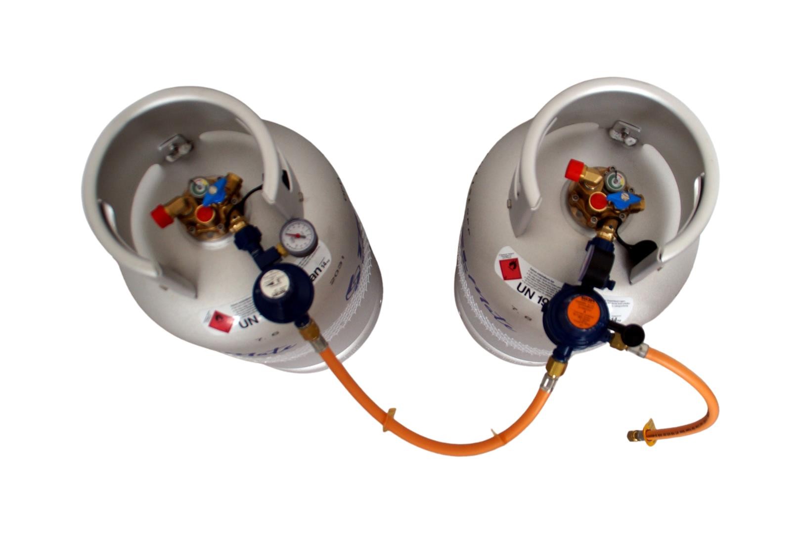 GOK Gasdruckregler Zweiflaschenanlage Caramatic BasicTwo 30 mbar 1,5 kg/h