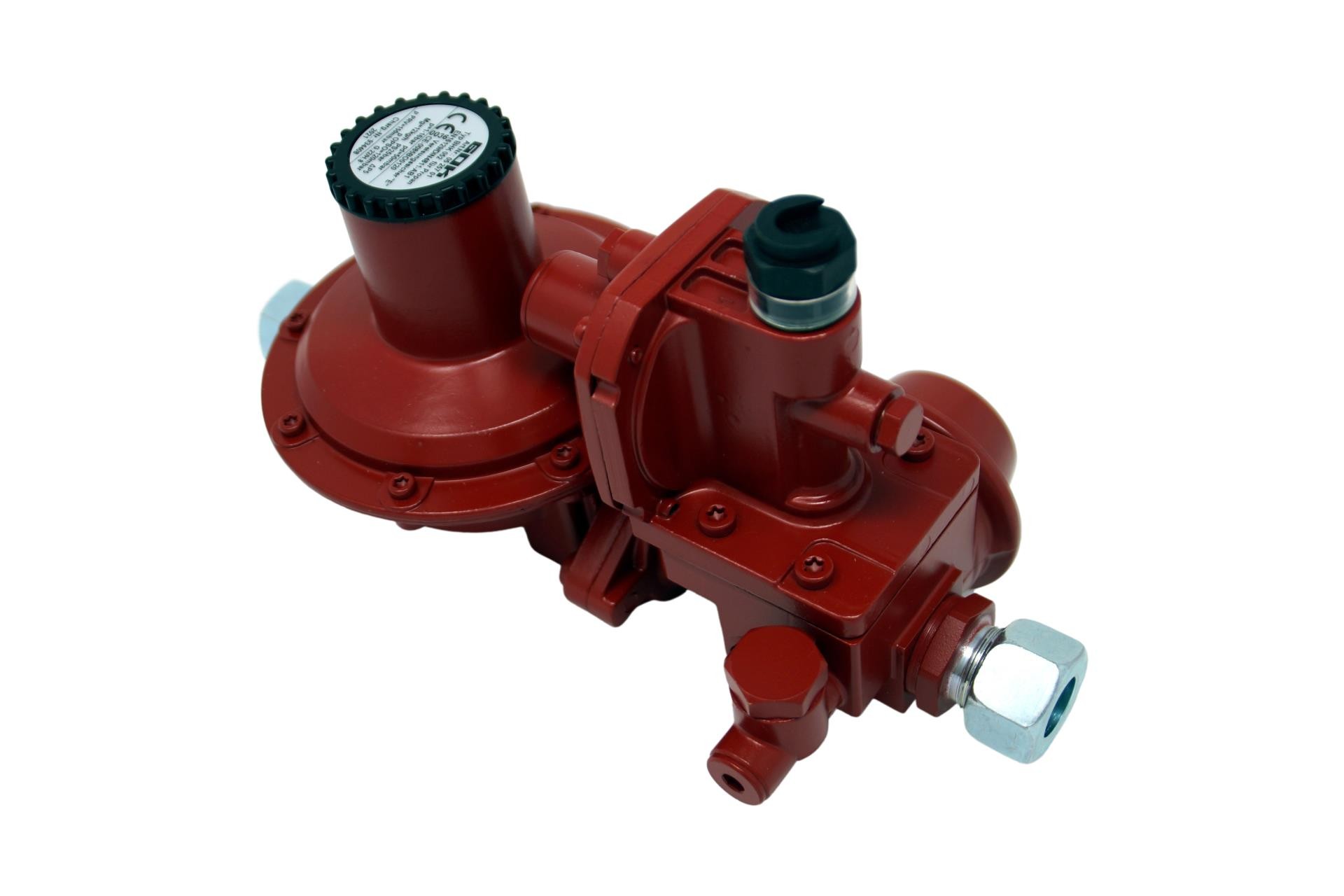 GOK Gasdruckregler BHK052 50mbar 12kg/h Rohrverschraubung 15mm