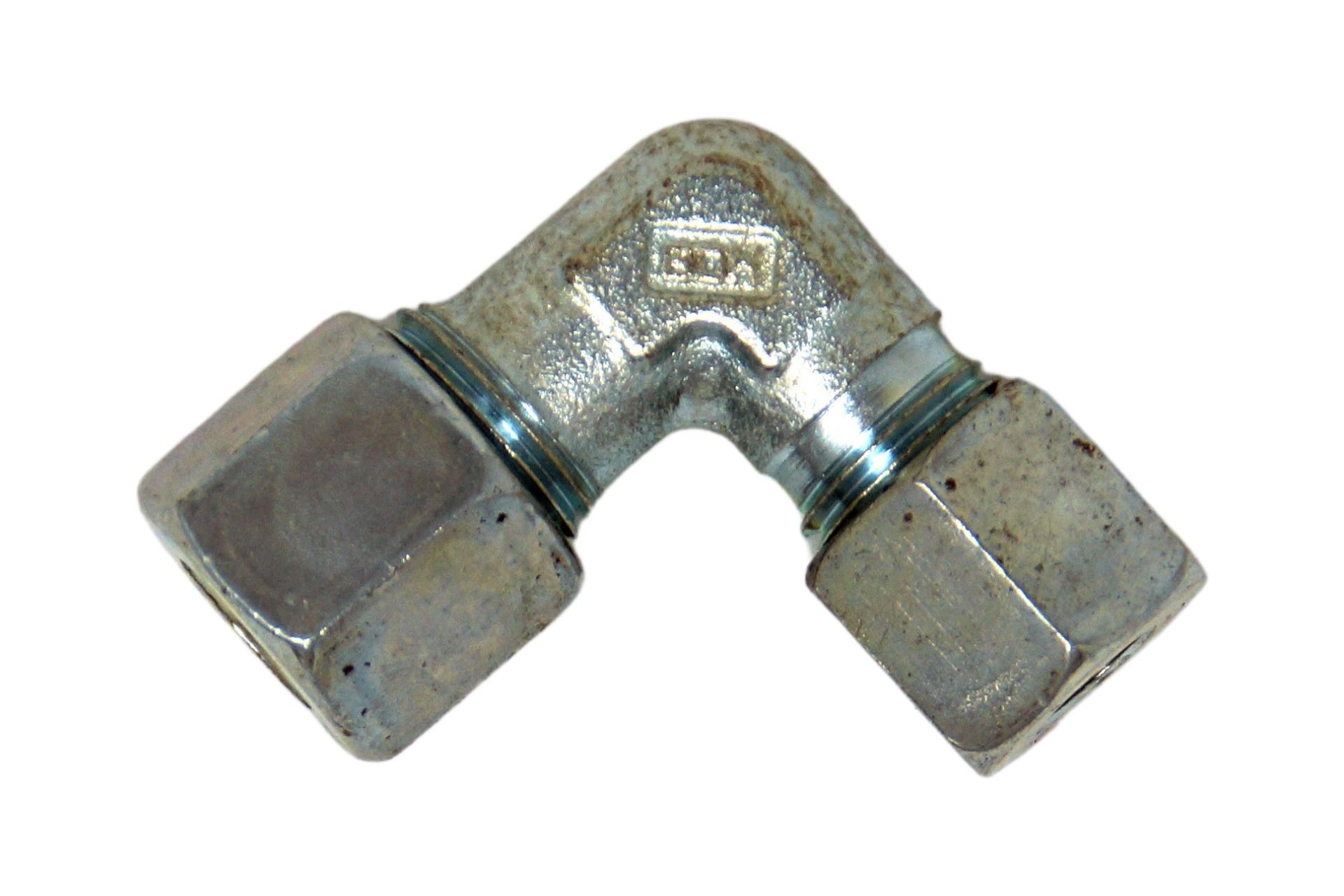 GOK Verbindungsstück 90° RVS 8 x 10 mm