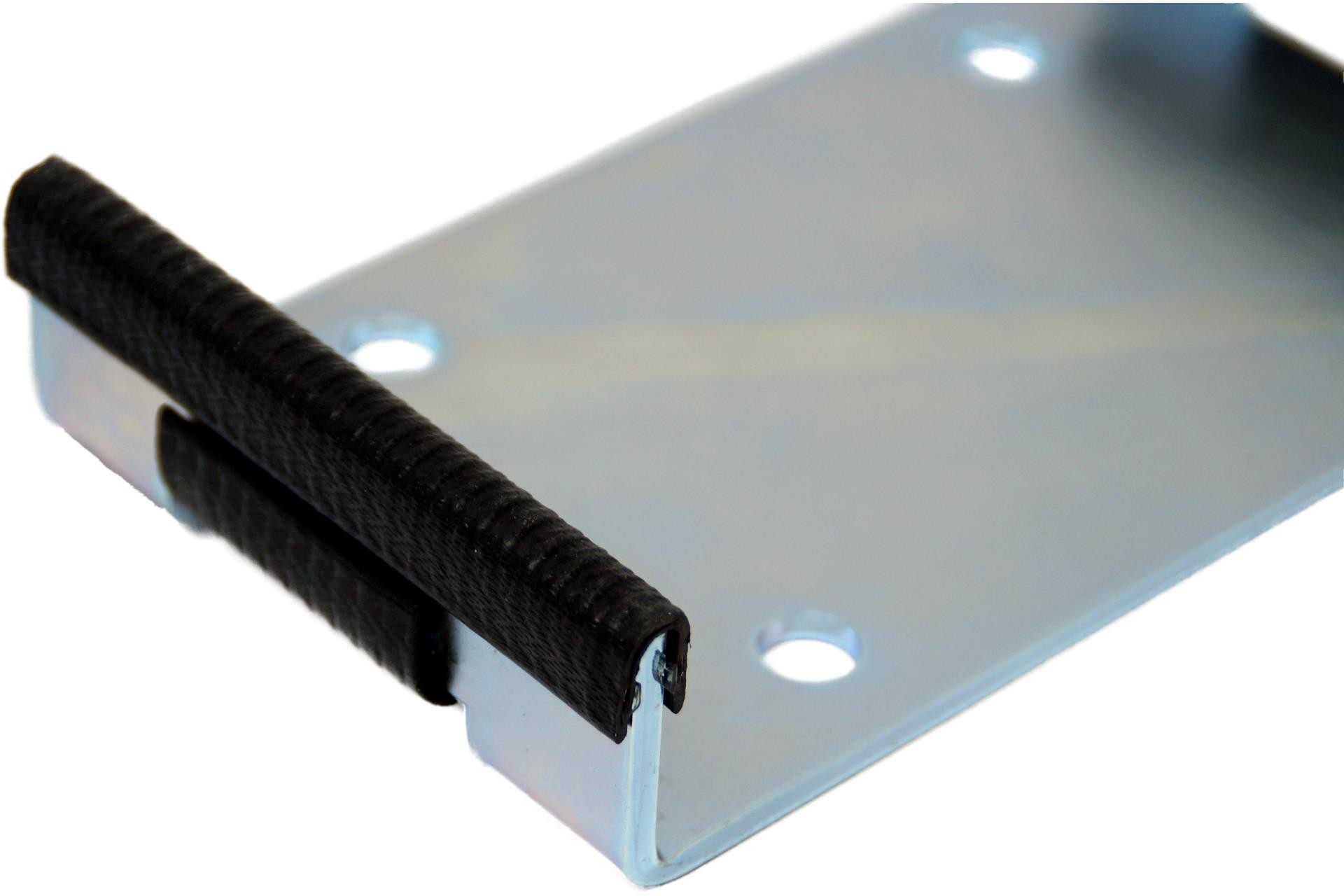 Undercarriage bracket and fastening straps for cylindrical gas tanks Ø 200-450 mm