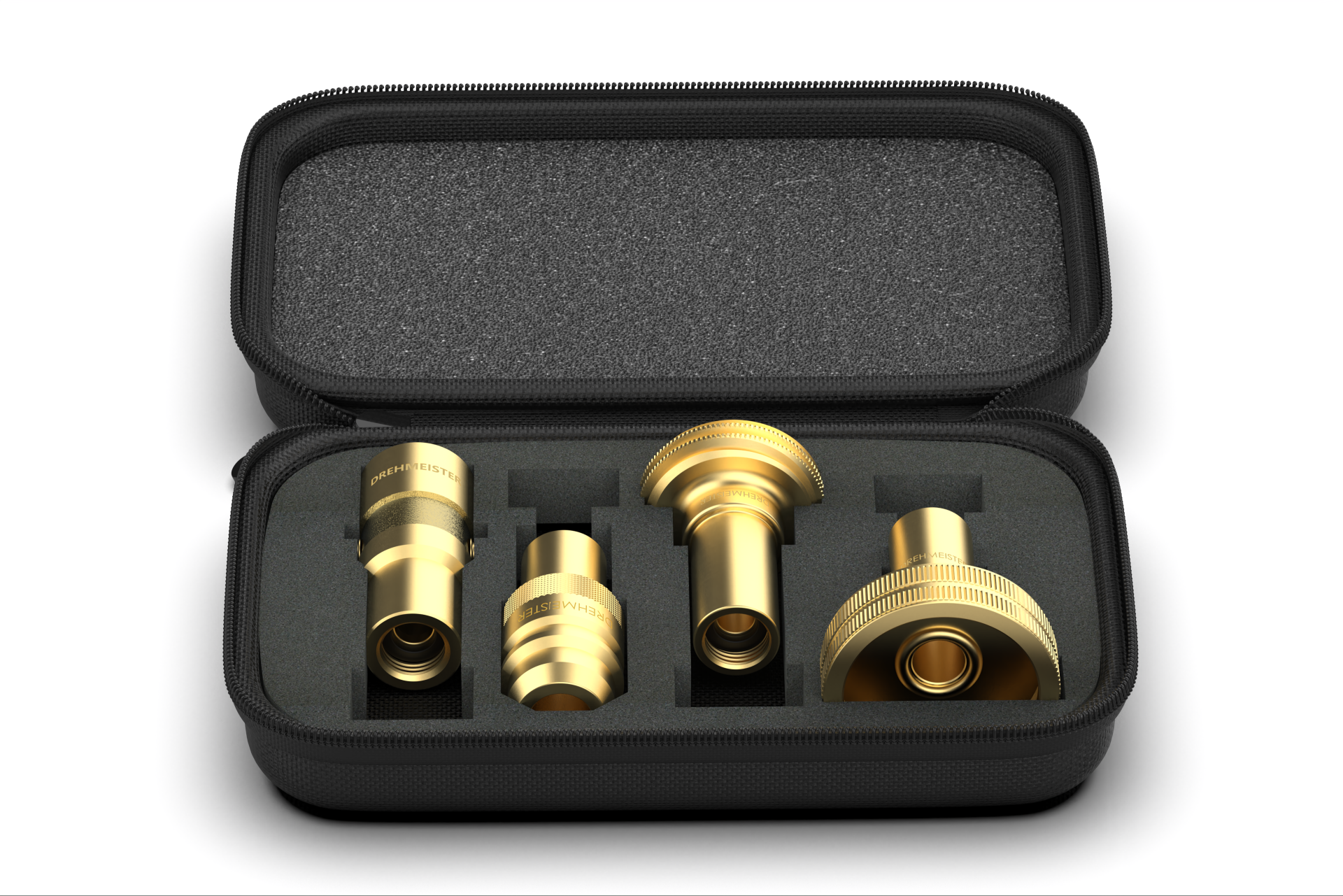 DREHMEISTER LPG Adapter Set inkl. Etui (M16/lang)