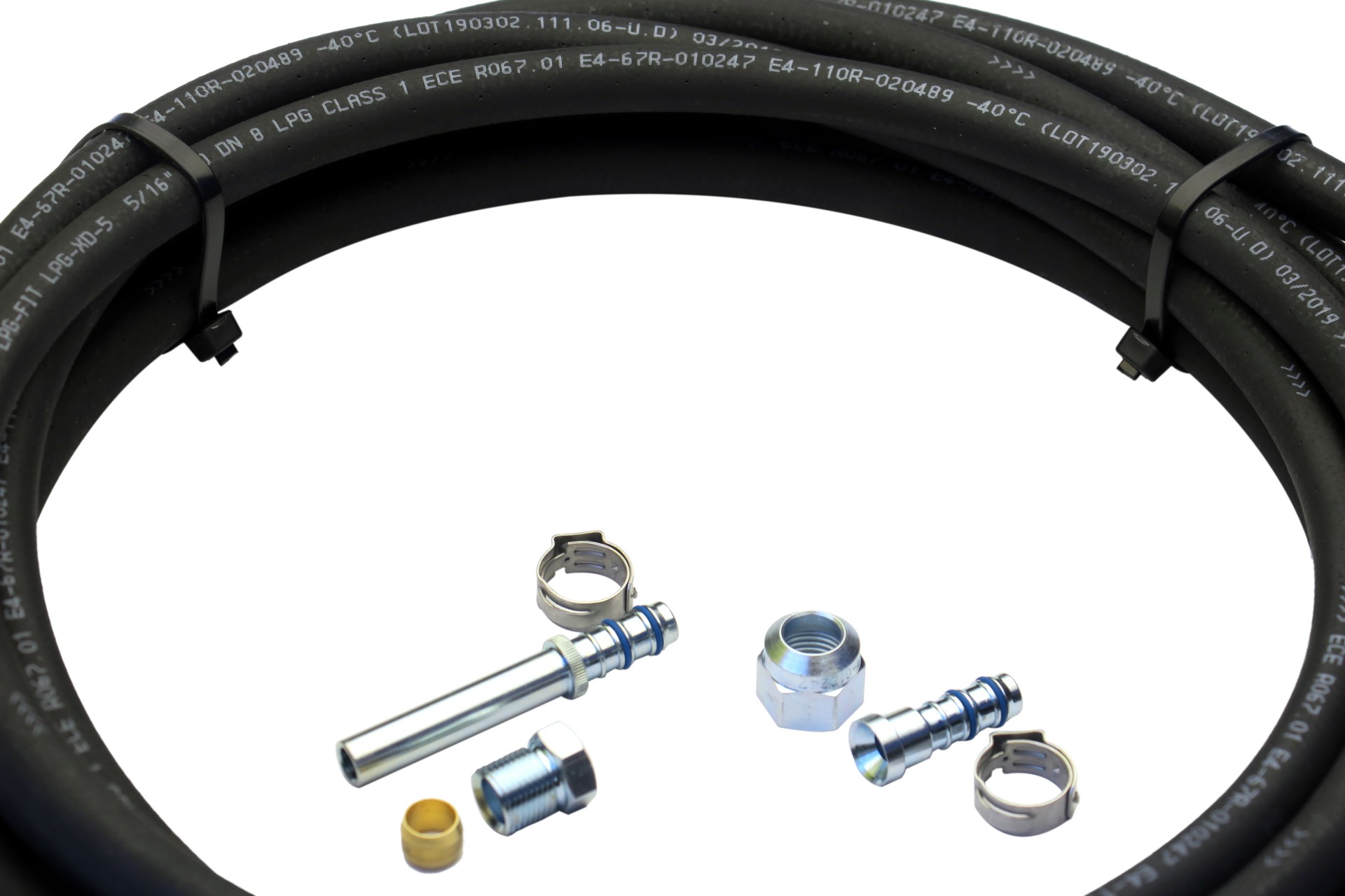 LPG-FIT condotto flessibile kit XD-5 (=10mm) M12x1 (7 metri)