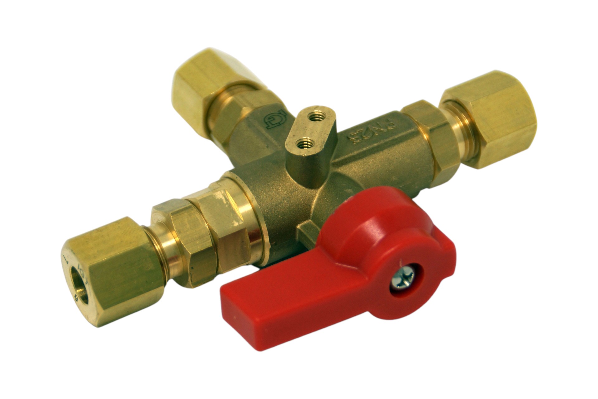 Changeover valve LPG (propane/ butane) 8 mm