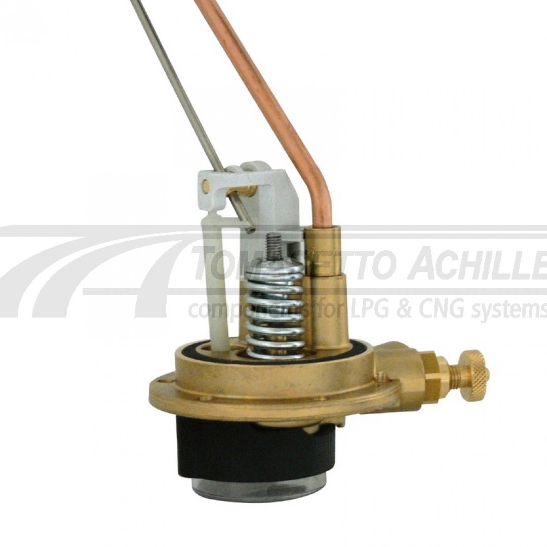 Tomasetto AT00 (67R-00) SPRINT LPG multivalve standard 6mm outlet - for toroidal external LPG tanks 0°