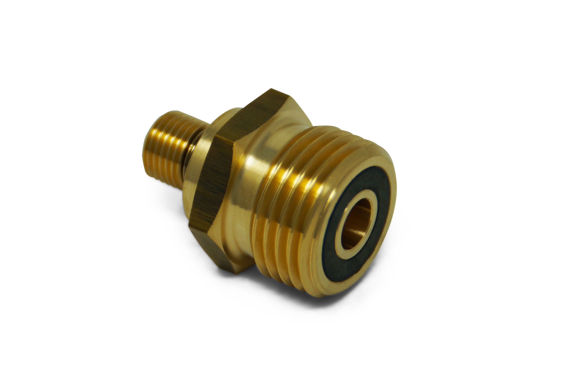 Rotarex extraction fitting multivalve for gas tank bottles W21.8 x 1/14 LH (DE)