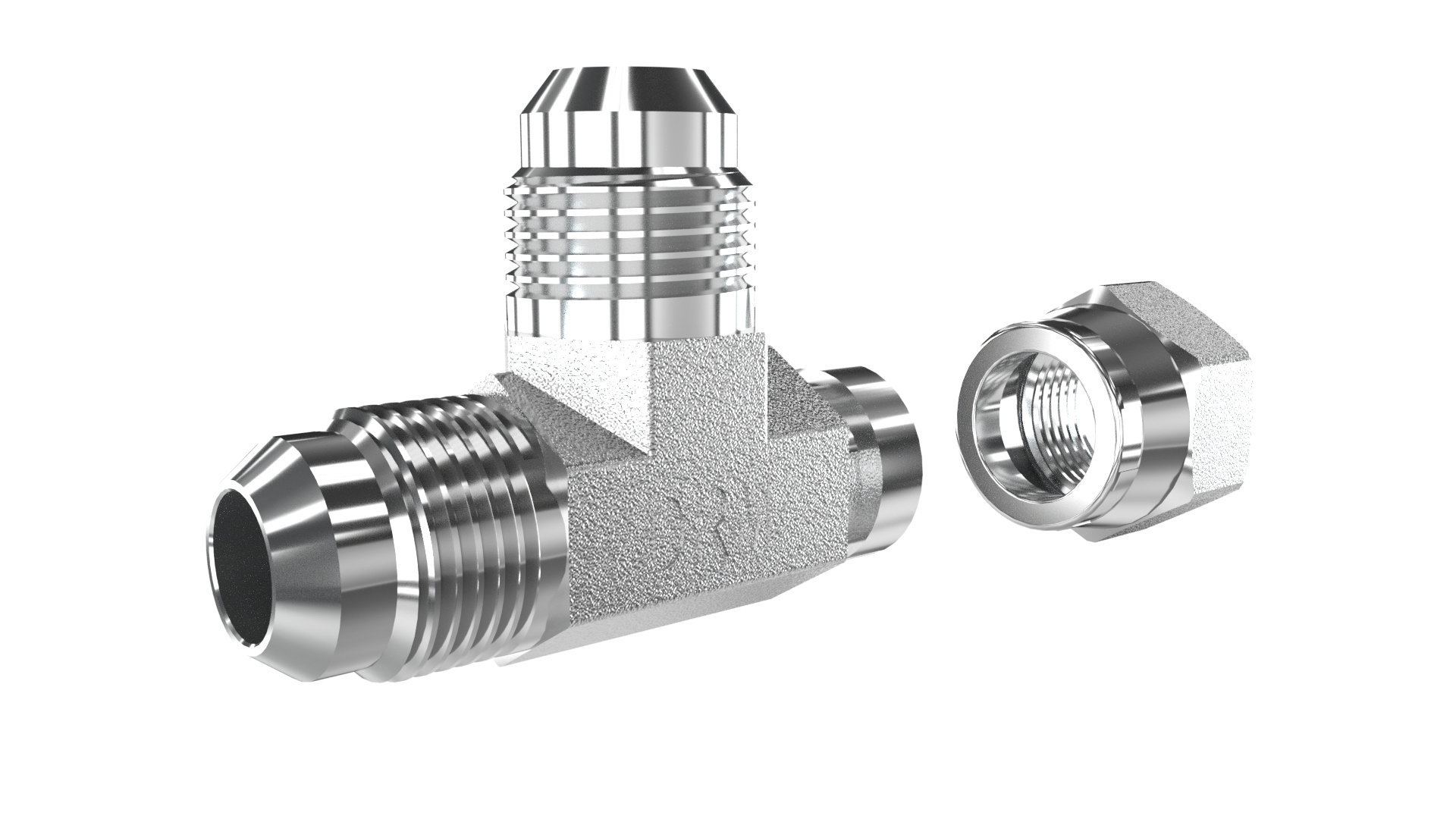DREHMEISTER T-piece 3/4-16 UNF thread for LPG filling hose