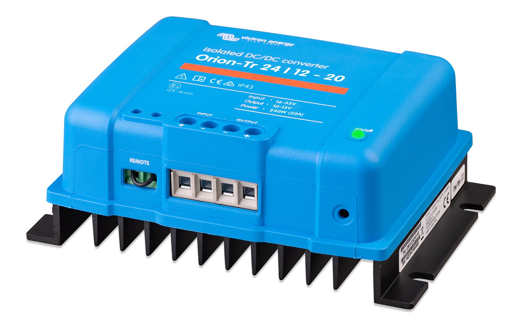 Victron Energy Orion-Tr 24/12-20 240 W DC-DC Wandler, isoliert