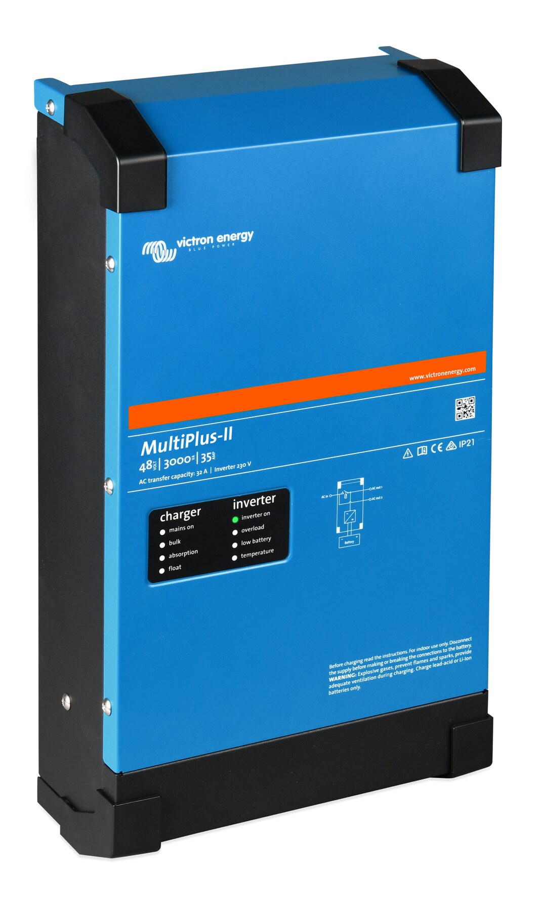 Victron Energy MultiPlus-II Wechselrichter 48/3000/35-32 230 V
