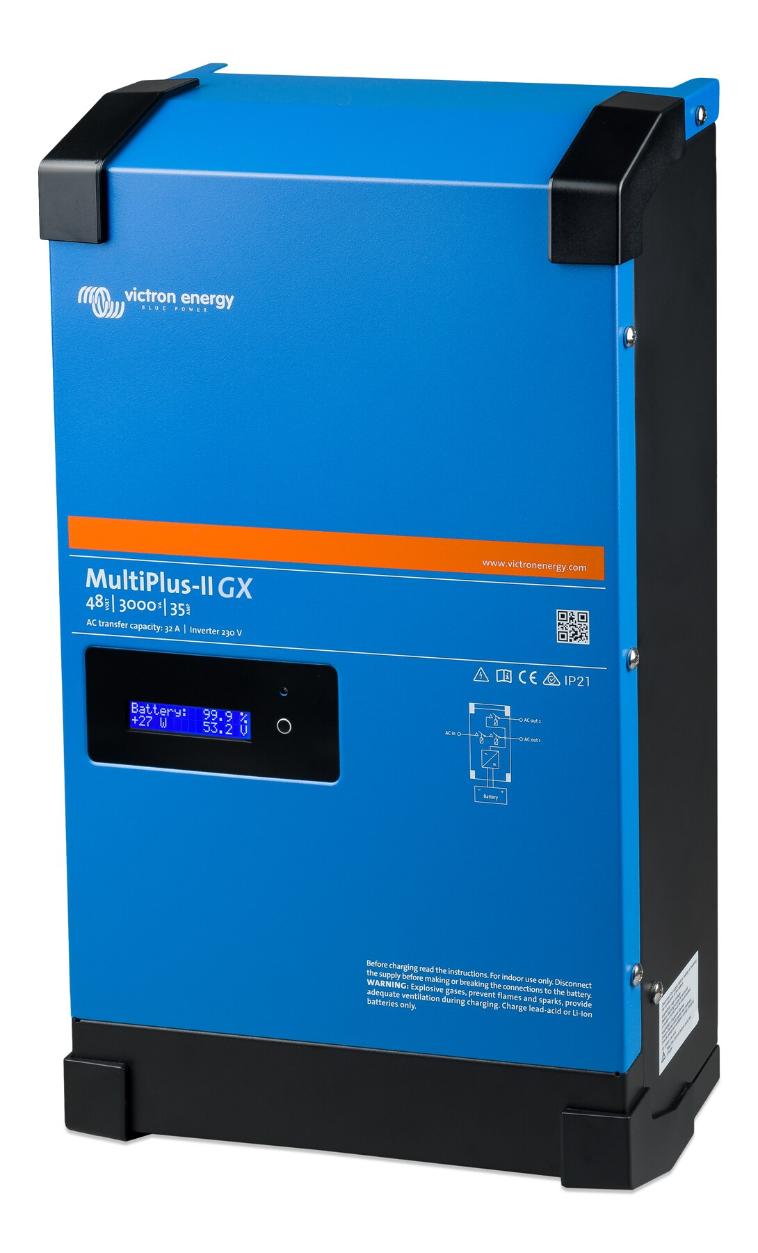 Victron Energy MultiPlus-II GX Wechselrichter 48/3000/35-32 230 V