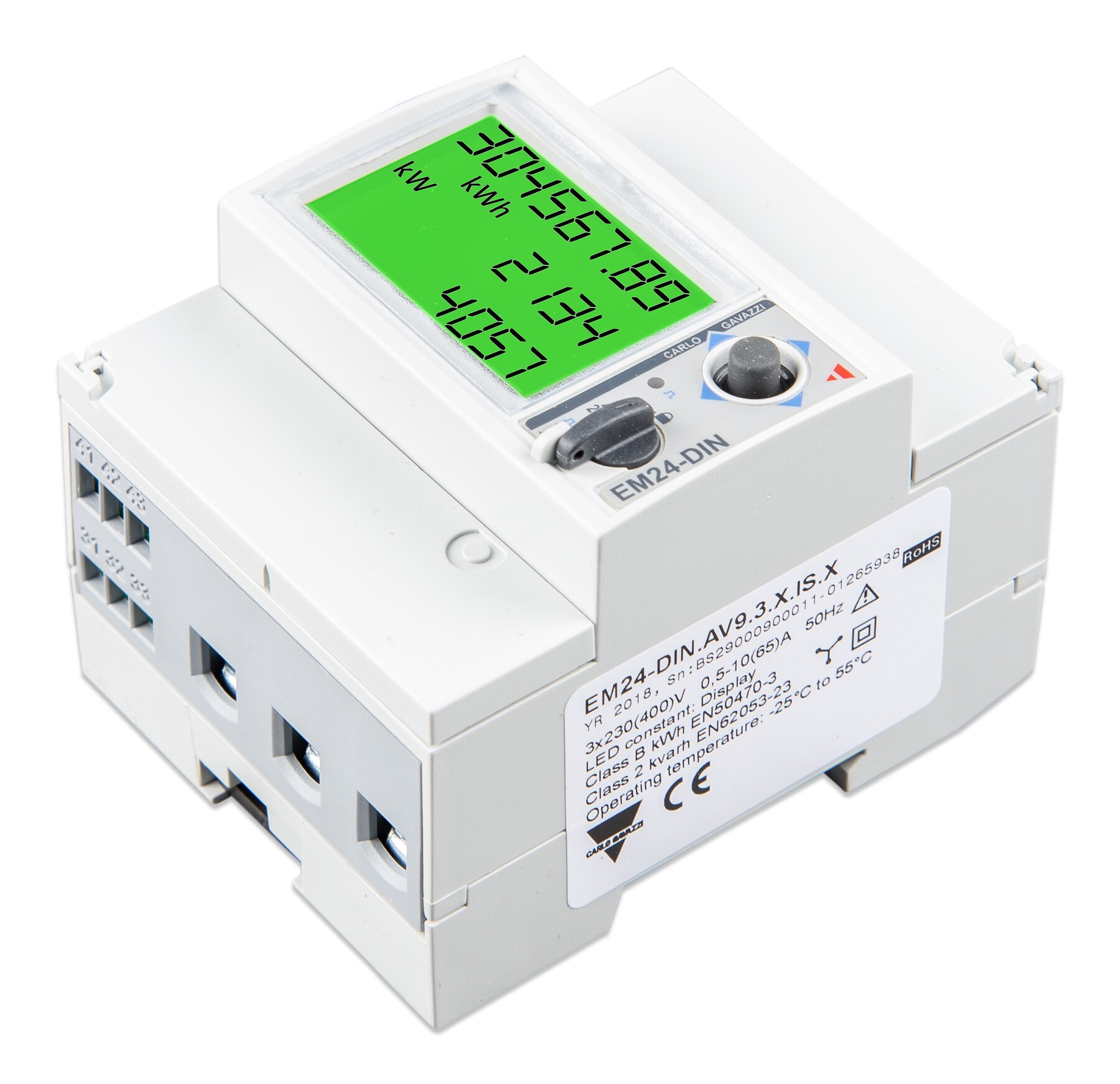 Victron Energy EM24 energy meter, 3-phase, max. 65 A/phase, Ethernet