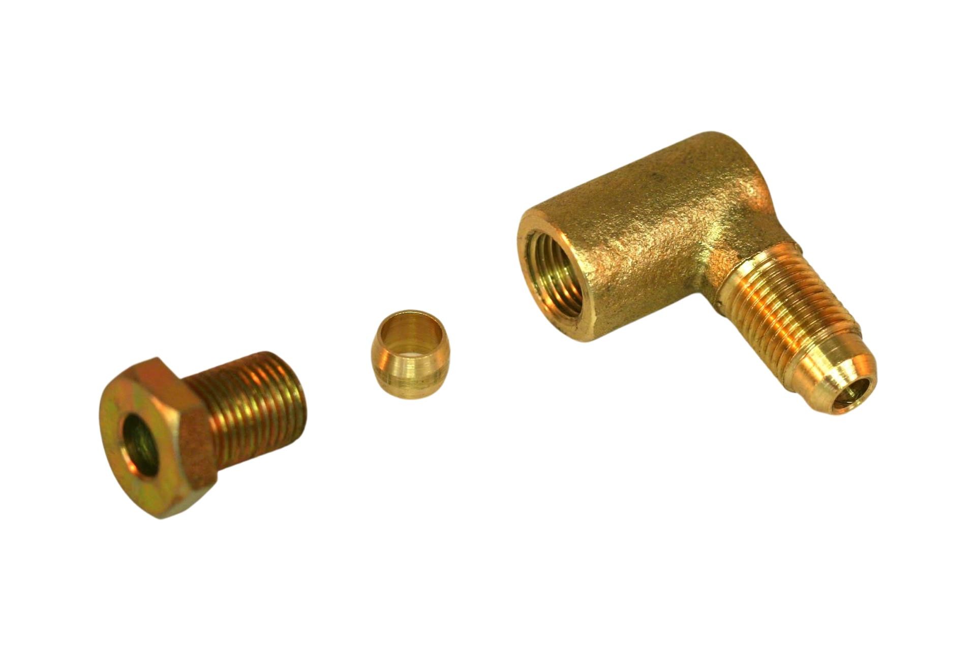 DREHMEISTER angle piece M10x1 / M10x1 D6mm (6mm extraction multivalve)