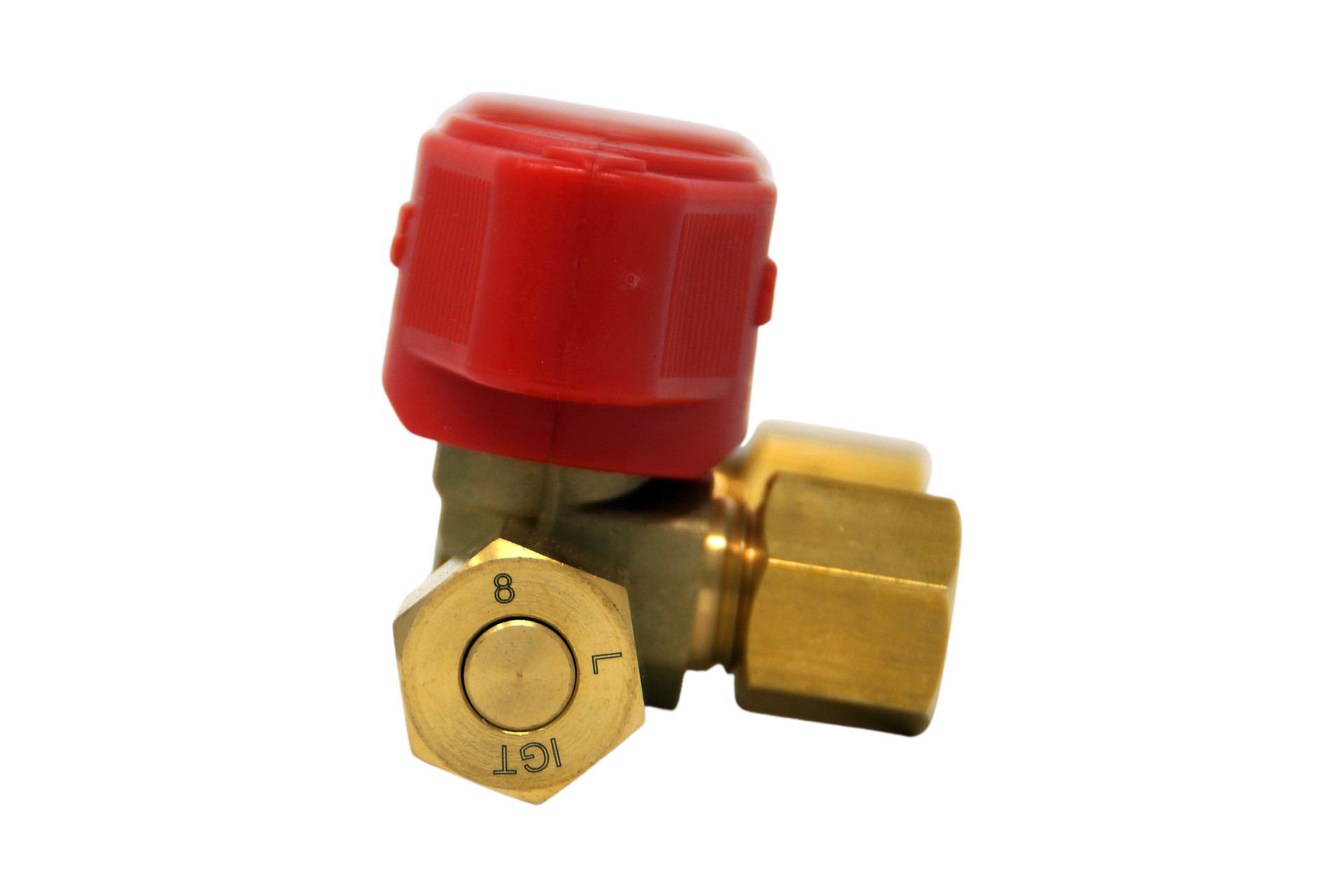 Twoway-valve LPG (propane/ butane) 8 mm outlet 8 mm