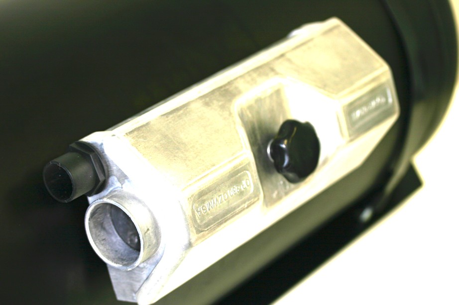 STAKO LPG cylindrical tank with 4-hole valve plate - diameter 450mm