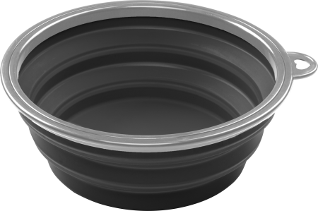 BRUNNER® Bowlin Foldaway 22 Faltschüssel Schwarz/Weiß
