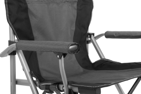 BRUNNER® Raptor Campingstuhl Schwarz/Weiß